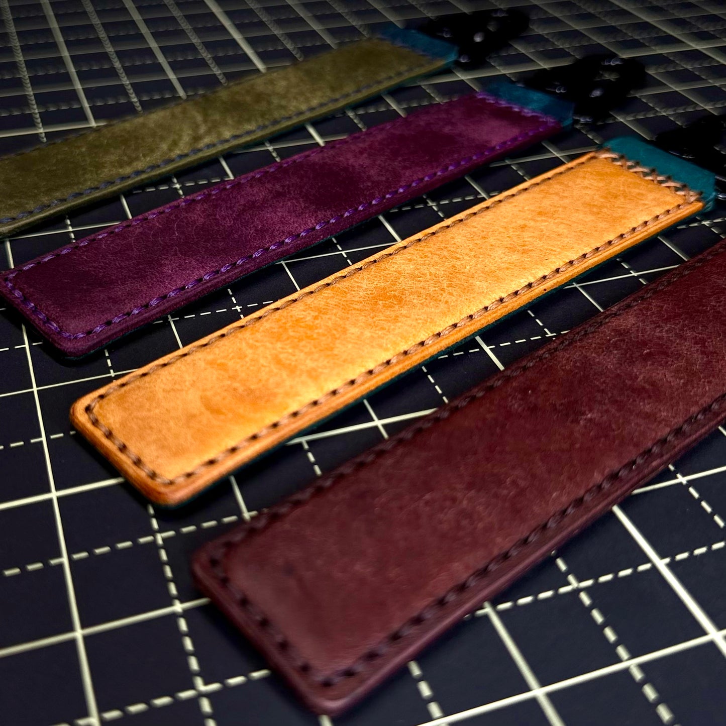 Leather key holder