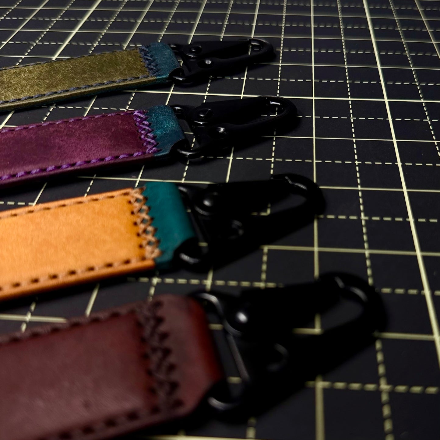 Leather key holder
