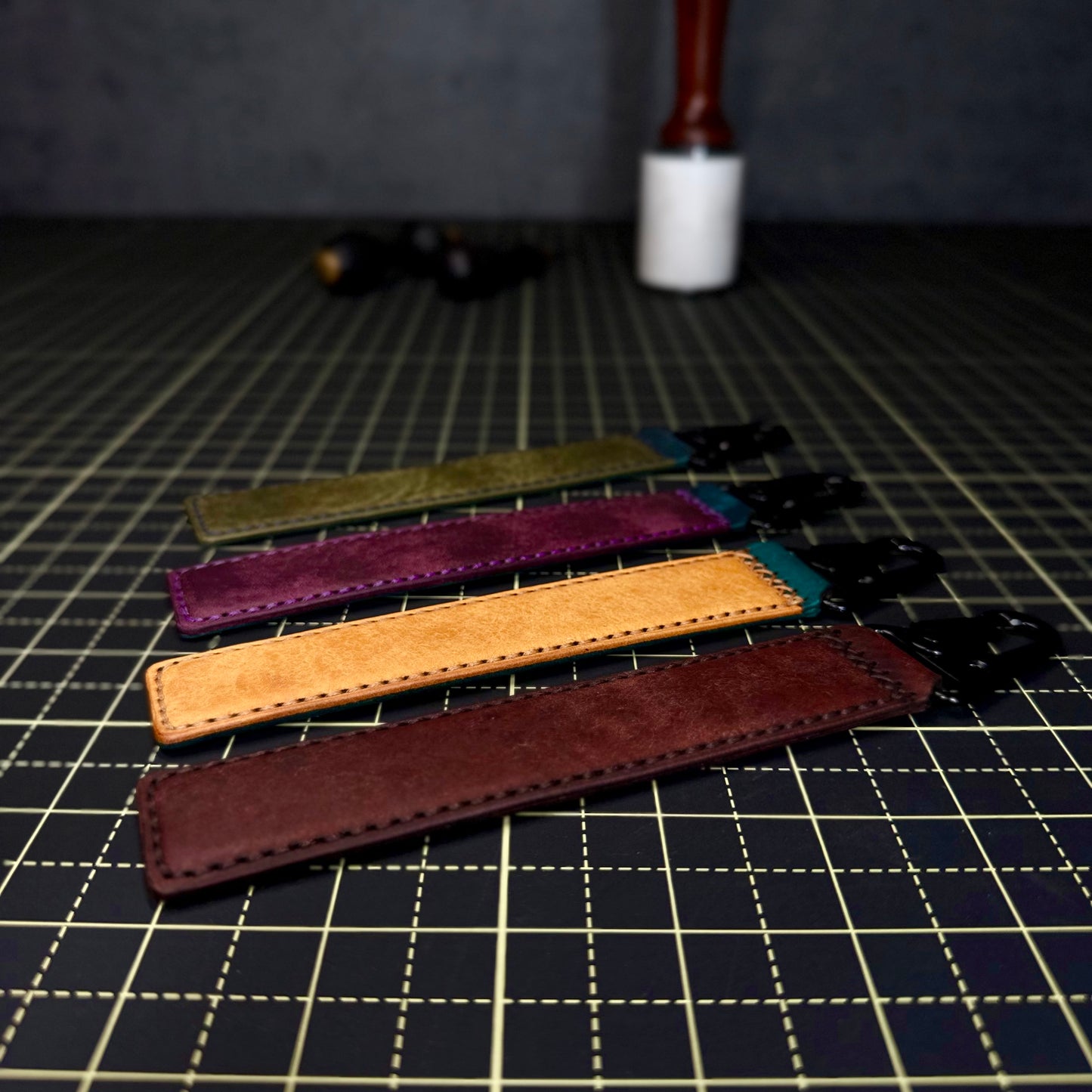 Leather key holder