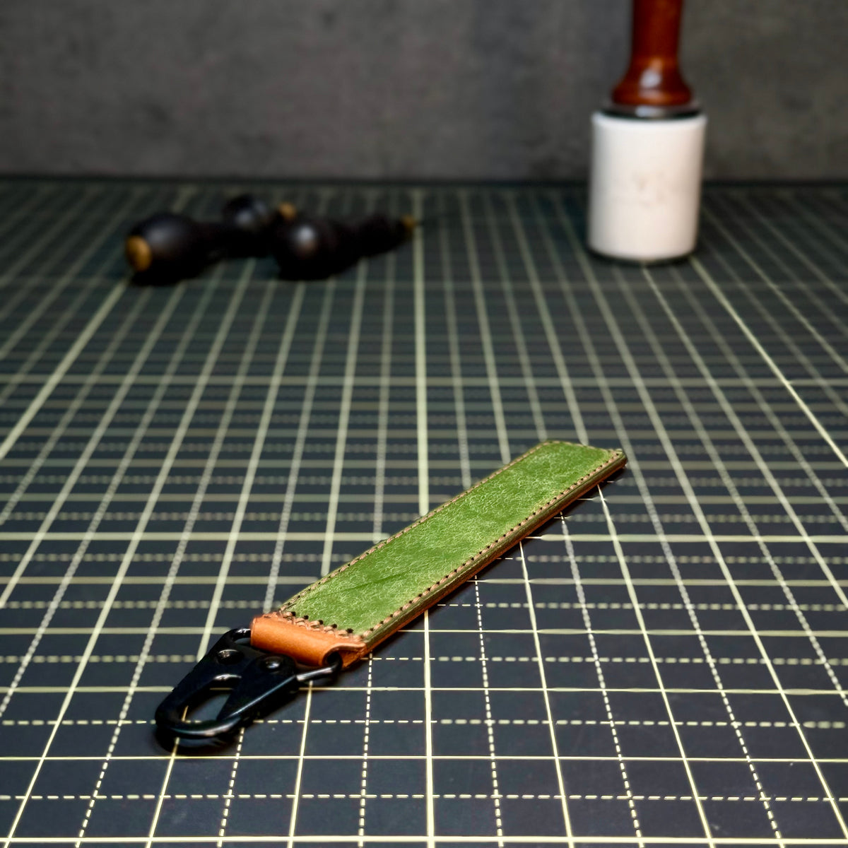Leather key holder