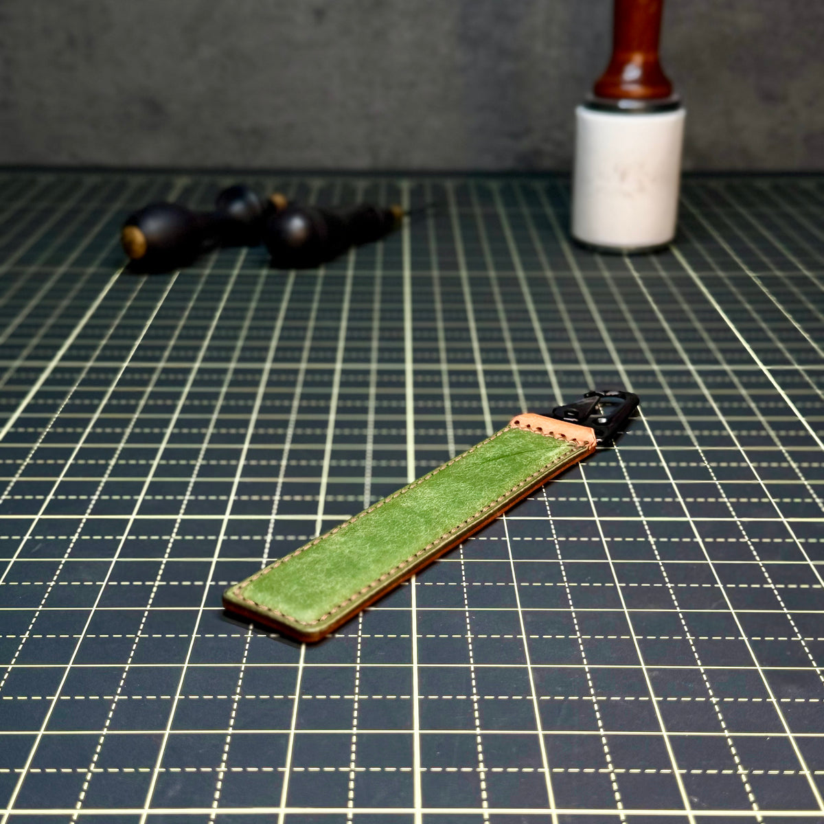 Leather key holder