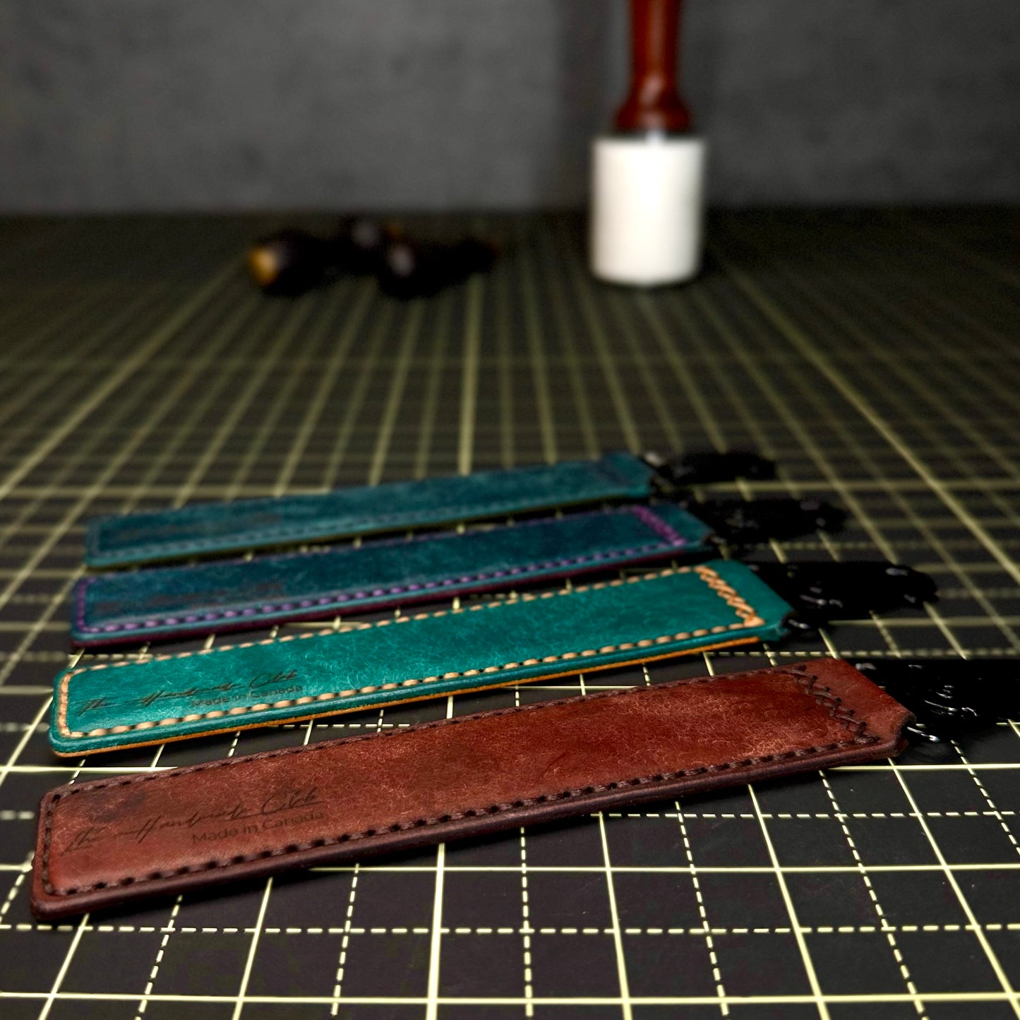 Leather key holder